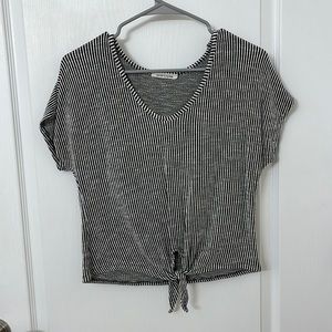 Black & White Striped Shirt